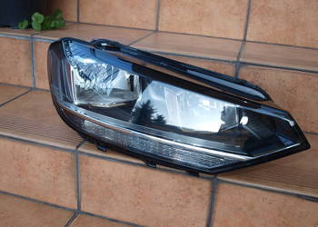 VW Touran 3 III lampa prawa przód (zwykła) 2015 - 2023r (europa)