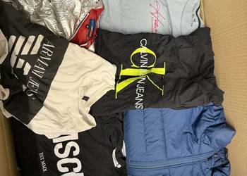 Odzież second hand zara berskha H&M tommy boss Mkors stock secondhand mix