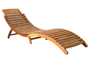 Leżaki z poduszkami 2 szt. lite drewno akacjowe WM-3077366