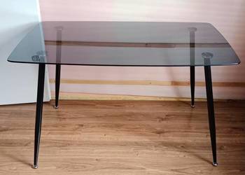 Stół szklany 130x80