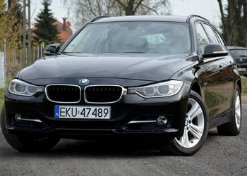 BMW 320 Czarna Zarejestrowana 320i 184KM X-drive Serwis Bi-xenon Navi F30/…