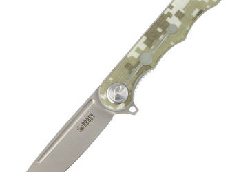 Nóż składany Kubey Knife Mizo Camo G10, Bead Blast AUS-10 by Tiguass (KU31…