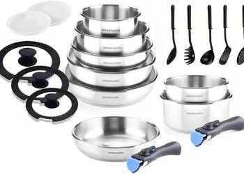 Zestaw kuchenny Arthur Martin stal nierdzewna Nowe