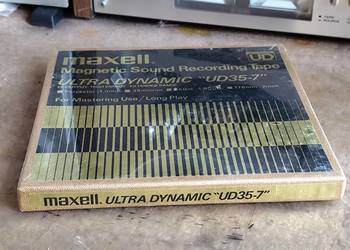 taśma magnetofonowa 18 cm Maxell/Hitachi UD 35-7