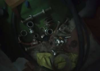 zawory do zbiornika na mleko..części mleczarskie