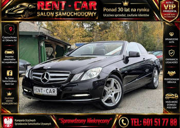 Mercedes E 220 2.2CDi*170PS*Cabrio*OPŁACONY*Bezwypadkowy*Klimatronik*GWARA…