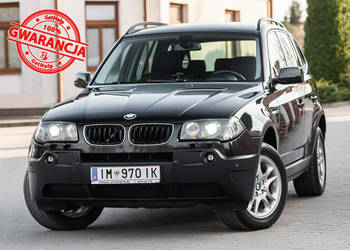 BMW X3 2.0d 150KM Manual ! M47 ! Super Stan ! Serwisowana ! Opłacona ! E83…