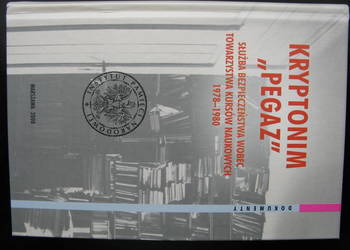 Kryptonim "Pegaz". Służba Bezpieczeństwa wobec TKN