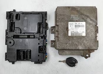 Sterownik Silnika Peugeot 206 1.4 8v 9637086980 IAW 1AP.81 ZESTAW
