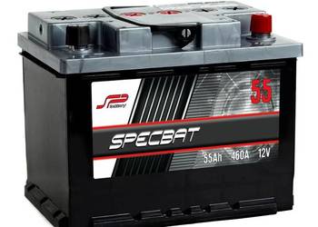 Akumulator  55Ah 420A  SPECBAT PRAWY PLUS niski