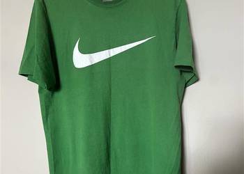 Vintage Koszulka męska - NIKE - zielona - S/M - OKAZJA
