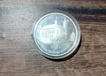 Srebrna Moneta kolekcjonerska 20zł z 1996r - zamek w Lidzbarku Warmińskim