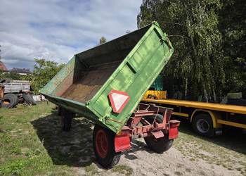 Przyczepa rolnicza wywrotka 2strony thk5 transport Złoczew