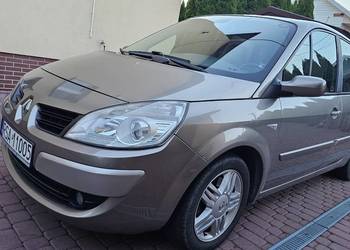 Renault Scenic II 1.9 DCI 130 KM 2008r Privilege BDB PoLifcie Panorama Dach