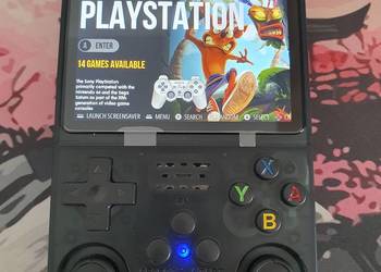 Konsola retro R36s nowa / 64GB / 18000 gier / kolor czarny