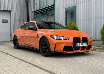 BMW M4 Competition Individual Fire Orange. Ceramika. Karbonowe fotele. G82