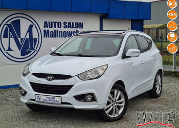 Hyundai ix35 4x4 Szyberdach Skóra Grzane Fotele Wolne Ręce Klimatronik Sen…