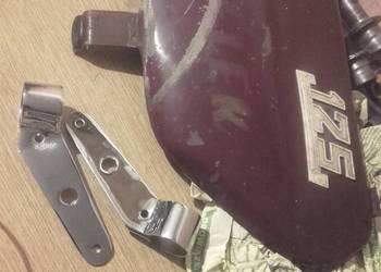 Osłona metalowa WSK lelek Bąk Dudek boczek