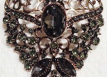 Broszka antyczna ażurowa