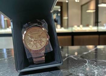 Zegarek męski Emporio Armani AR2452 - różowe złoto