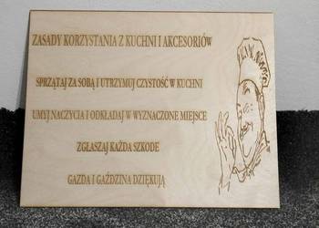 tablica informacyjna do pensjonatu