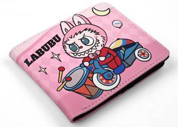 Labubu | 13 cm  | Eko-Skóra | Portfel | The Monsters