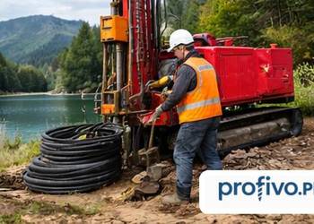 odwierty pod pompę ciepła