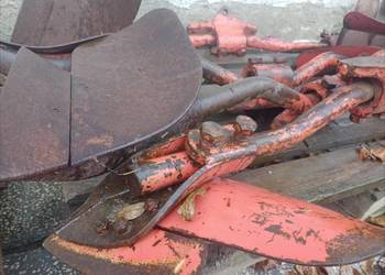 Przedpłuzki krone mustang vario slv orginalne elementy robocze