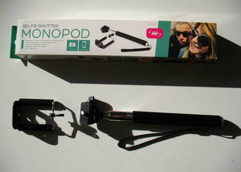 Monopod, selfie stick / shutter, wysięgnik teleskopowy. NOWY