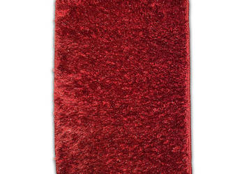 MODNY DYWAN SHAGGY MIĘKKI 40x60 cm SOFT ASTRALUX CZERWONY
