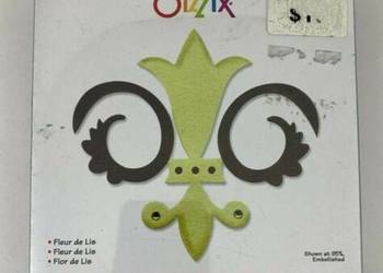 Ellison Sizzix Bigz Die - Fleur de Lis 656205