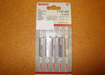 Brzeszczot BOSCH do wyrzynarki typ T, 5 PC Ref. 2 608 634 897