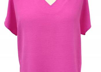 Bluzka TOP CAMILLA damska rozmiar 46 biust 108cm -różowa