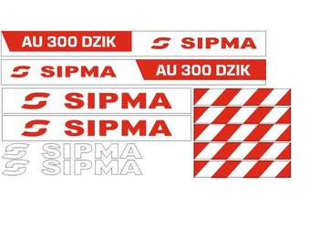 Naklejki Sipma au 300 dzik zamienniki super mocne