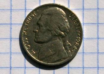 5 CENTÓW 1984 ROK ( P ) - USA 5 CENTÓW 1984 ROK ( P ) - USA