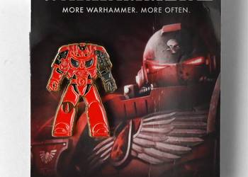 Blood Angels | 3 cm | Metal | Przypinka | Warhammer 40k