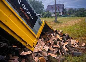 Drewno kominkowe, układane liściaste - DĄB BUK BRZOZA OLCHA z dostawą!
