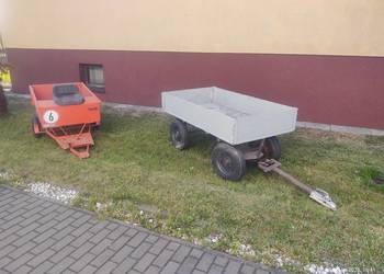Sprzedam przyczepę do minitraktorka / glebogryzarki / dzika.