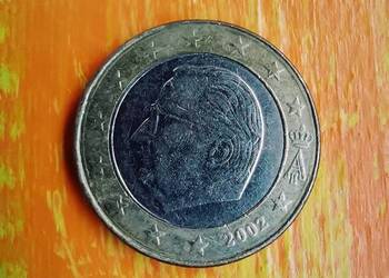 Belgia, 1 Euro, 2002, Brussels, EF(40-45), Bimetal