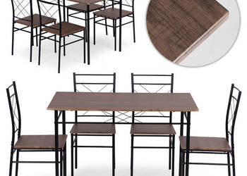 Zestaw mebli do jadalni kuchni stół + 4 krzesła VERONA ModernHome