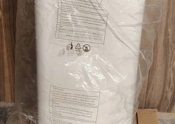 Kosz metalowy biały