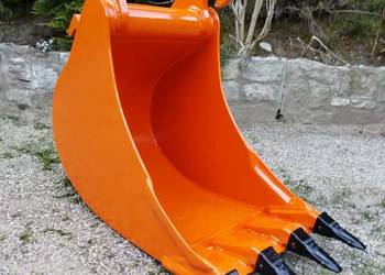 Łyżka do koparki podsiębierna 60cm cw20 verachtert z zębami