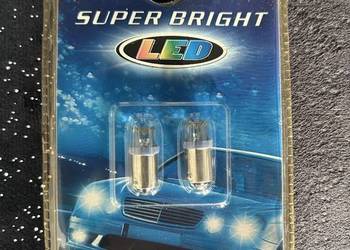 Żarówki postojowe 12 V .BA95 1 led niebieskie ,czerwone