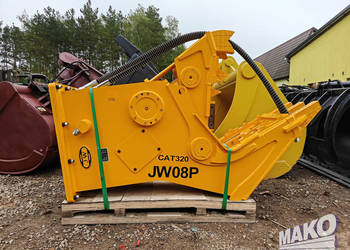 NOWA Szczęka krusząca nożyce wyburzeniowe JW08P 1600kg Pulverizer