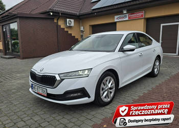 Škoda Octavia 2.0 TDI 150KM Ambition Virtual Cockpit Biała Perła Salon PL …