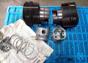 cylindry tłoki pierścienie N 73,5 Fiat 126p 600tka oryg. FSM
