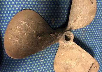 Śruba napędowa wykonana z mosiądzu średnica 40cm P