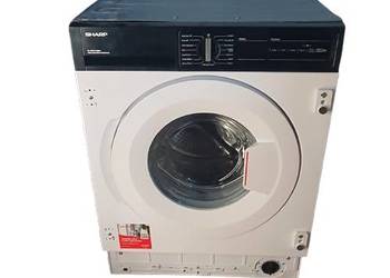 sharp pralka do zabudowy ES-NIH714BWA