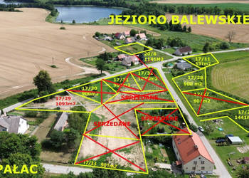 UZBROJONA Działka budowlana nad jeziorem Balewo