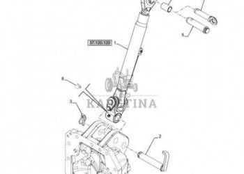 New Holland T6090 T6070 Cięgło górne 87707450